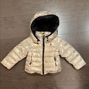Ralph Lauren gold downfilled jacket 2T